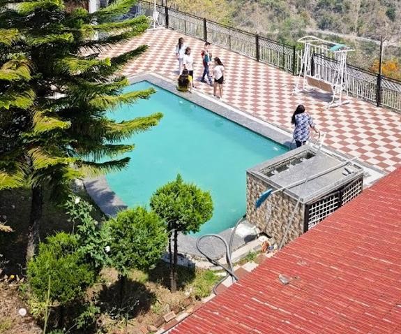 Guests Enjoying the Pool
